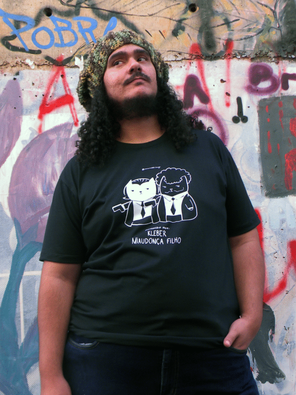 camiseta gatinhos pulp fiction