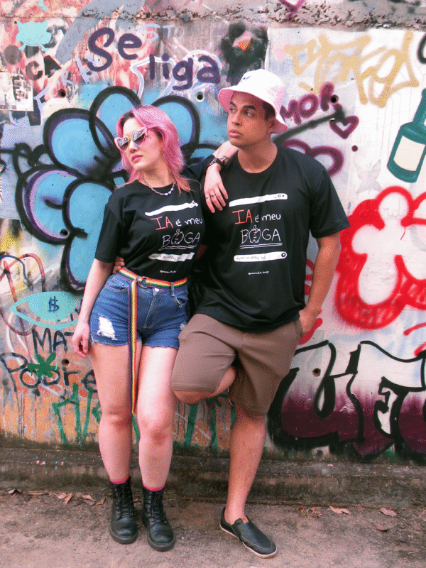 camiseta ia é meu boga