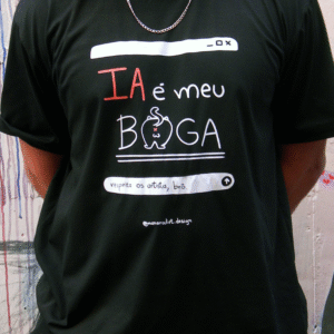 camiseta ia é meu boga