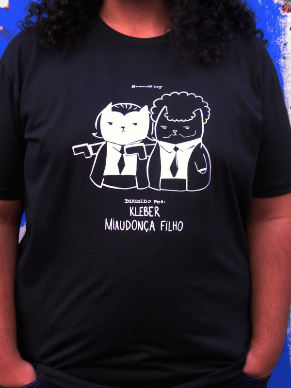 camiseta gatinhos pulp fiction