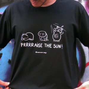 camiseta gatinho solaire